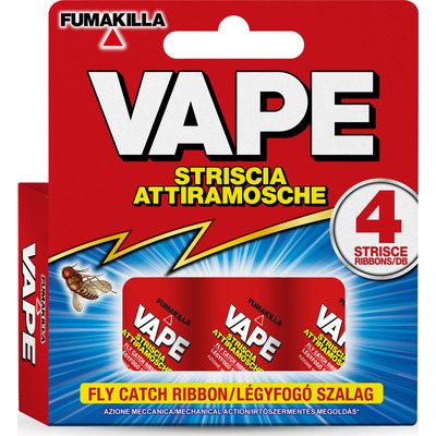 Vape striscia attiramosche pz.4