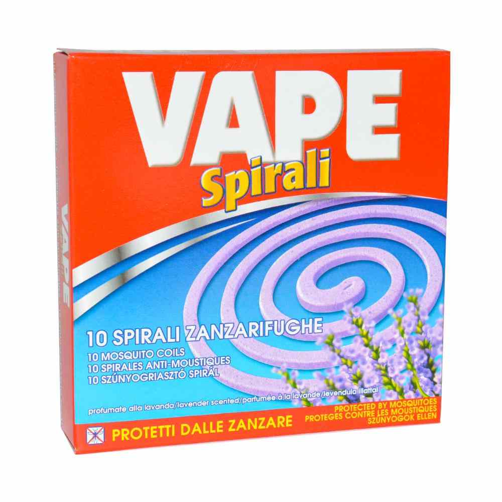 VAPE SPIRALI PROFUMATE PZ.10 VAPE SPIRALI PROFUMATE PZ.10