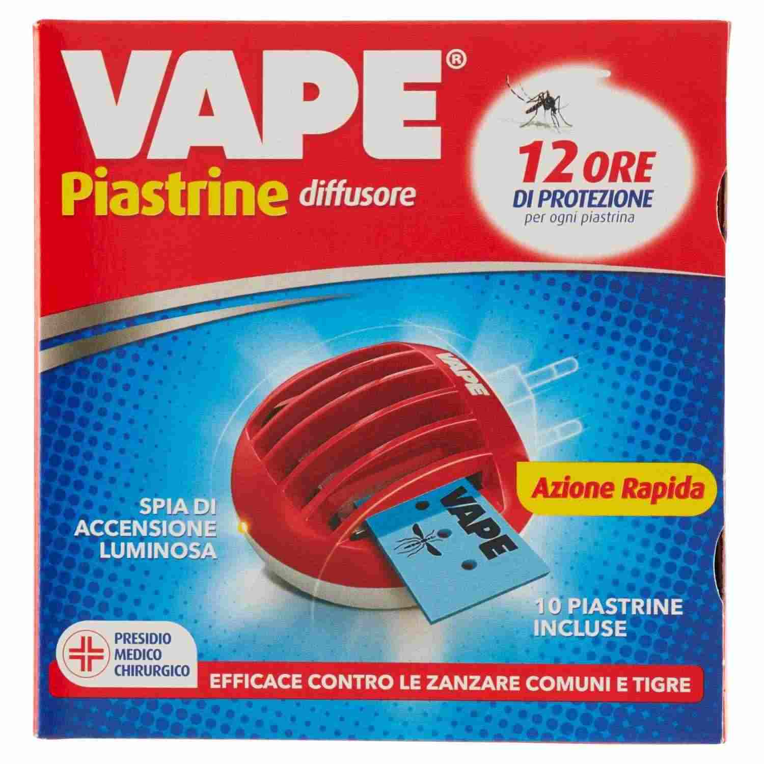 VAPE EMANATORE SPINA + 10 PIASTRINE VAPE EMANATORE SPINA + 10 PIASTRINE