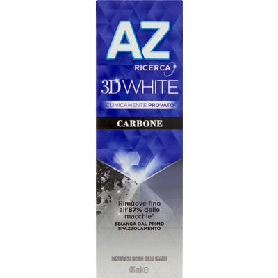 AZ DENTIFRICIO 3D CARBONE ML.65 AZ DENTIFRICIO 3D CARBONE ML.65