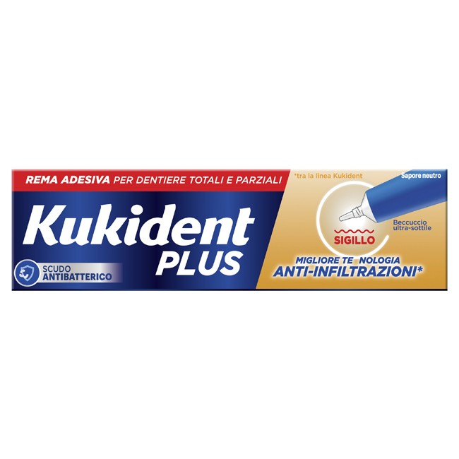 Kukident crema adesiva plus sigillo gr.40