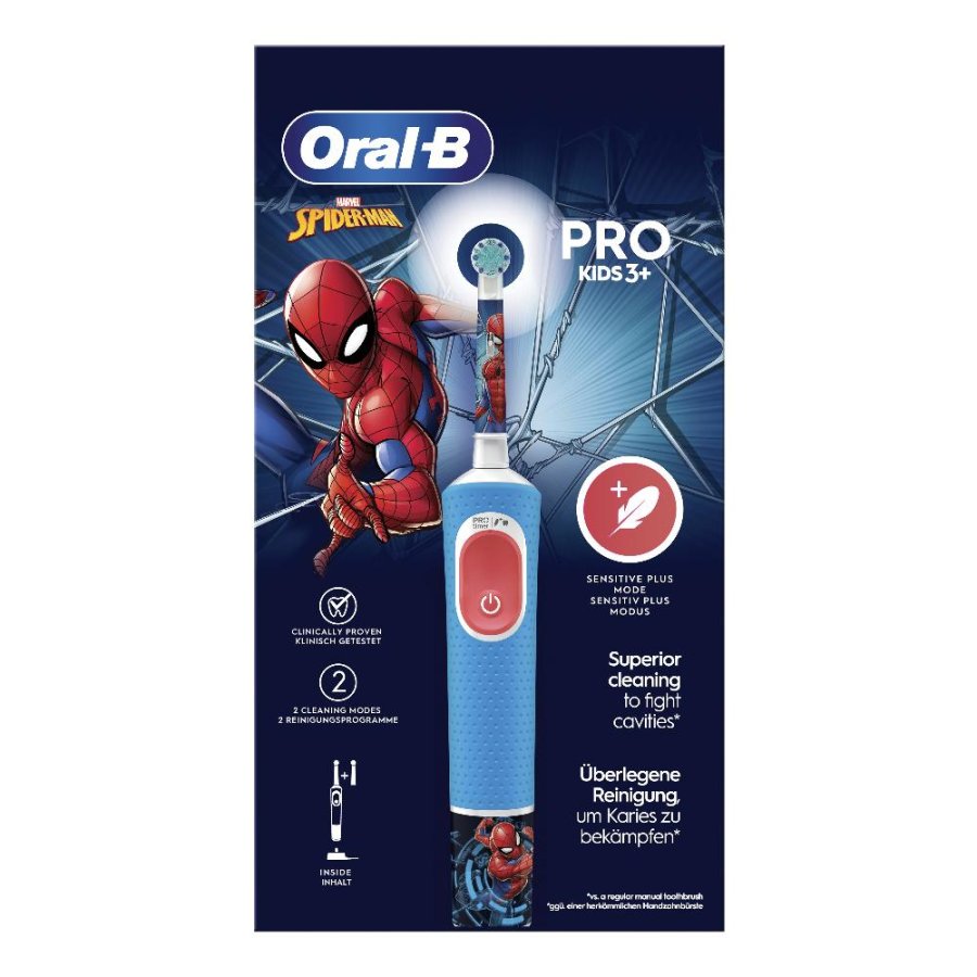 ORAL SPAZZOLINO ELETTRICO PRO SPIDERMAN ORAL SPAZZOLINO ELETTRICO PRO SPIDERMAN