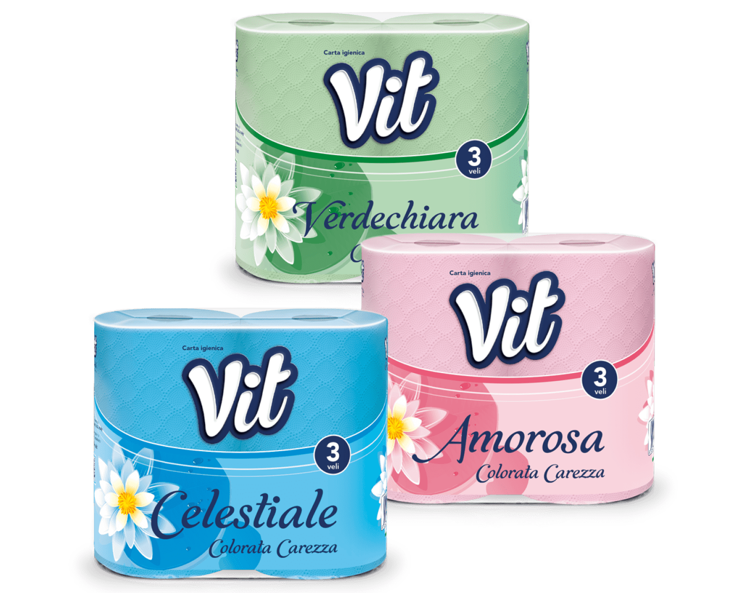 Vit igienica celestiale 3v. 4 rotoli