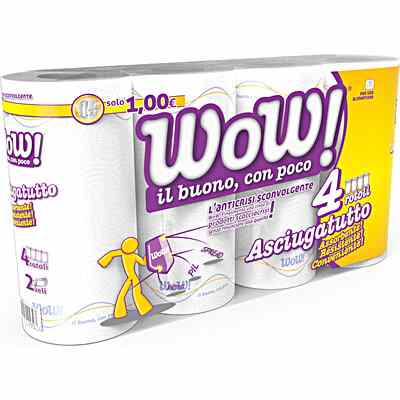 WOW ASCIUGATUTTO PZ.4 WOW ASCIUGATUTTO PZ.4