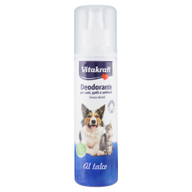 VITAKRAFT SPRAY DEODORANTE TALCO ANIMALI ML.250 VITAKRAFT SPRAY DEODORANTE TALCO ANIMALI ML.250