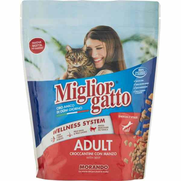 MIGLIOR GATTO CROCCANTINI MANZO GR.400 MIGLIOR GATTO CROCCANTINI MANZO GR.400