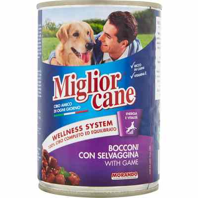MIGLIOR CANE BOCCONCINI SELVAGGINA GR.405 MIGLIOR CANE BOCCONCINI SELVAGGINA GR.405