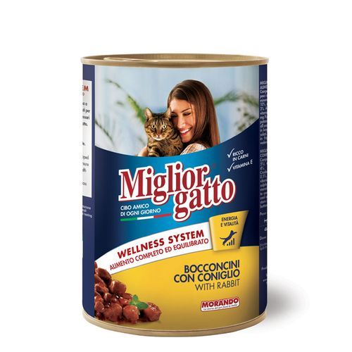 MIGLIOR GATTO BOCCONCINI CONIGLIO GR.405 MIGLIOR GATTO BOCCONCINI CONIGLIO GR.405