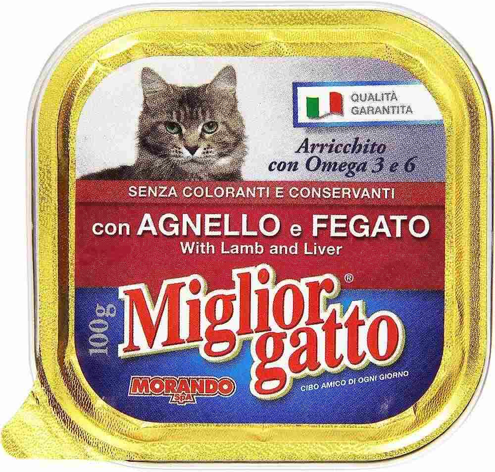 MIGLIOR GATTO PATE` AGNELLO FEGATO GR.100 MIGLIOR GATTO PATE` AGNELLO FEGATO GR.100