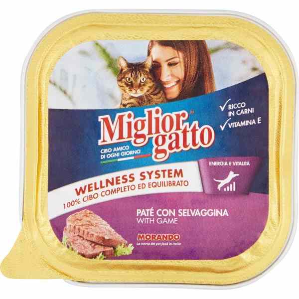 MIGLIOR GATTO PATE SELVAGGINA GR.100 MIGLIOR GATTO PATE SELVAGGINA GR.100