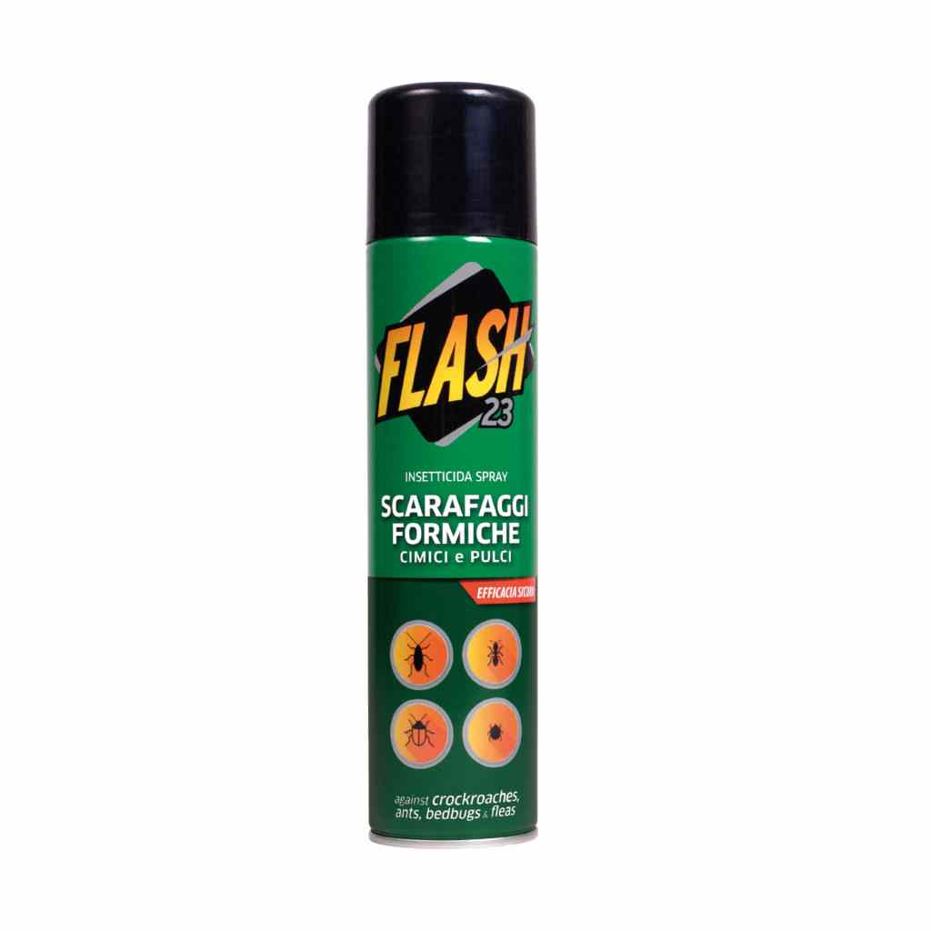 FLASH SCARAFAGGI FORMICHE SPRAY ML.250 FLASH SCARAFAGGI FORMICHE SPRAY ML.250