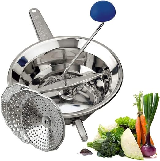PASSAVERDURE INOX18/10 CM.24 3DISCHI ART.5724 PASSAVERDURE INOX18/10 CM.24 3DISCHI ART.5724