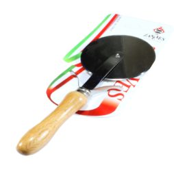 ZASEVES TAGLIAPIZZA MANICO LEGNO ART.501015 ZASEVES TAGLIAPIZZA MANICO LEGNO ART.501015