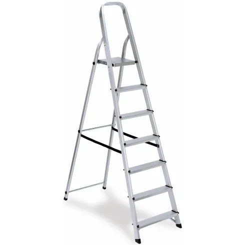 Jumbo scala alluminio 7 gradini 100kg