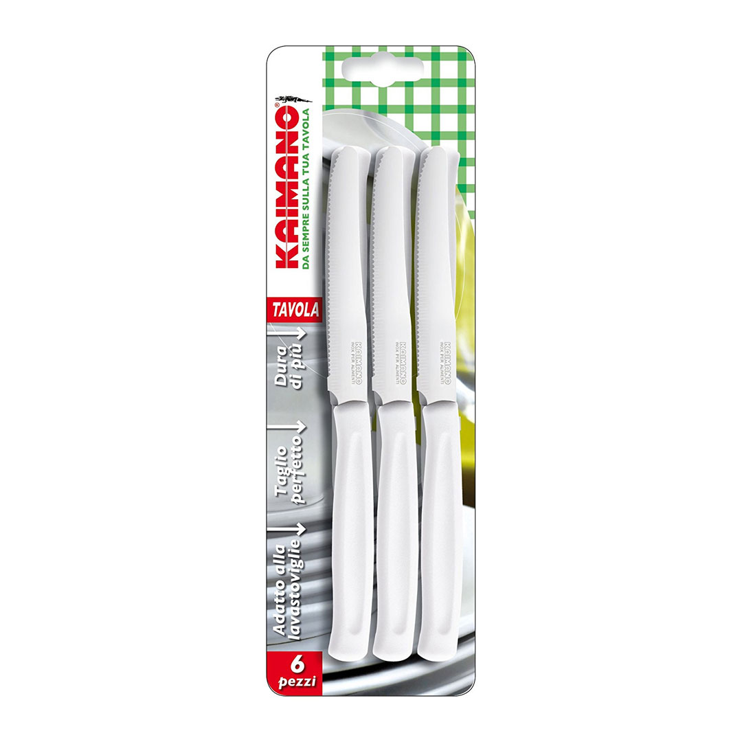 KAIMANO COLTELLO DINAMIK BIANCO PZ.6 KAIMANO COLTELLO DINAMIK BIANCO PZ.6