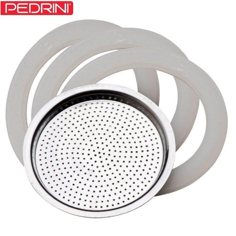 Pedrini ricambi 3 guarn.+filtro tz.3 4