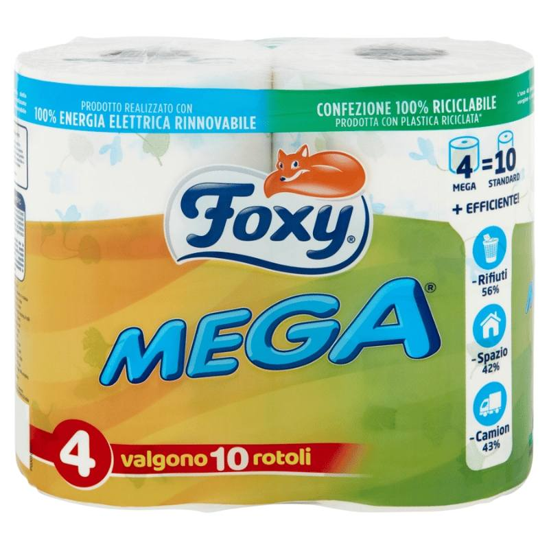 FOXY IGIENICA MEGA 2 VELI PZ.4 FOXY IGIENICA MEGA 2 VELI PZ.4