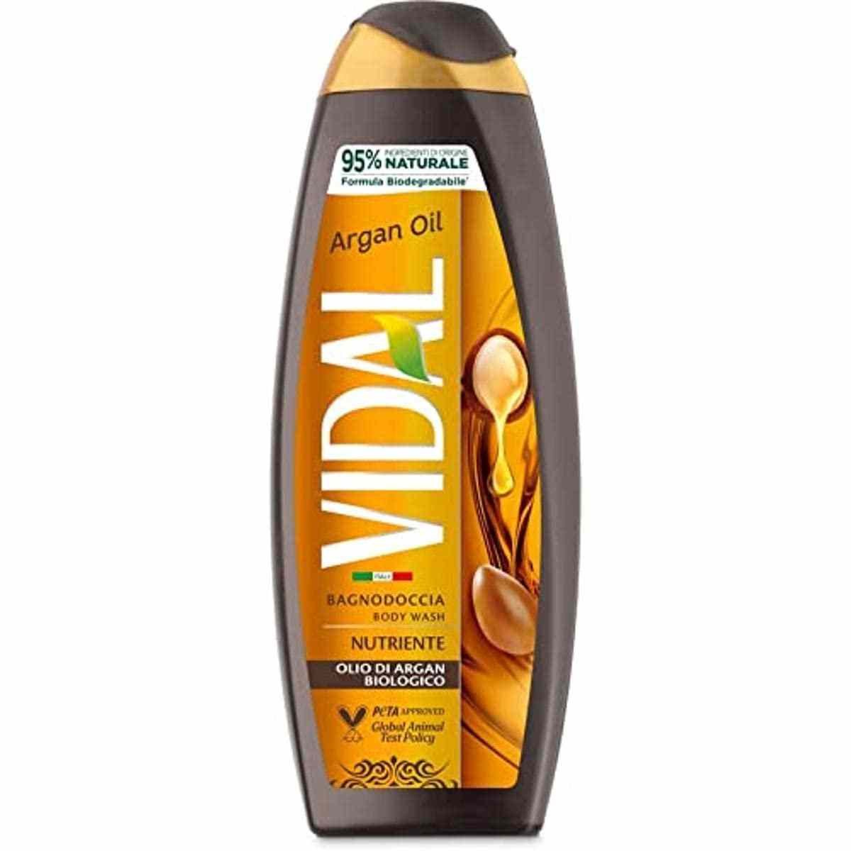 VIDAL BAGNOSCHIUMA OLIO ARGAN ML.500 VIDAL BAGNOSCHIUMA OLIO ARGAN ML.500