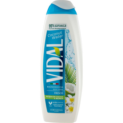 VIDAL BAGNOSCHIUMA COCONUT WATER ML.500 VIDAL BAGNOSCHIUMA COCONUT WATER ML.500