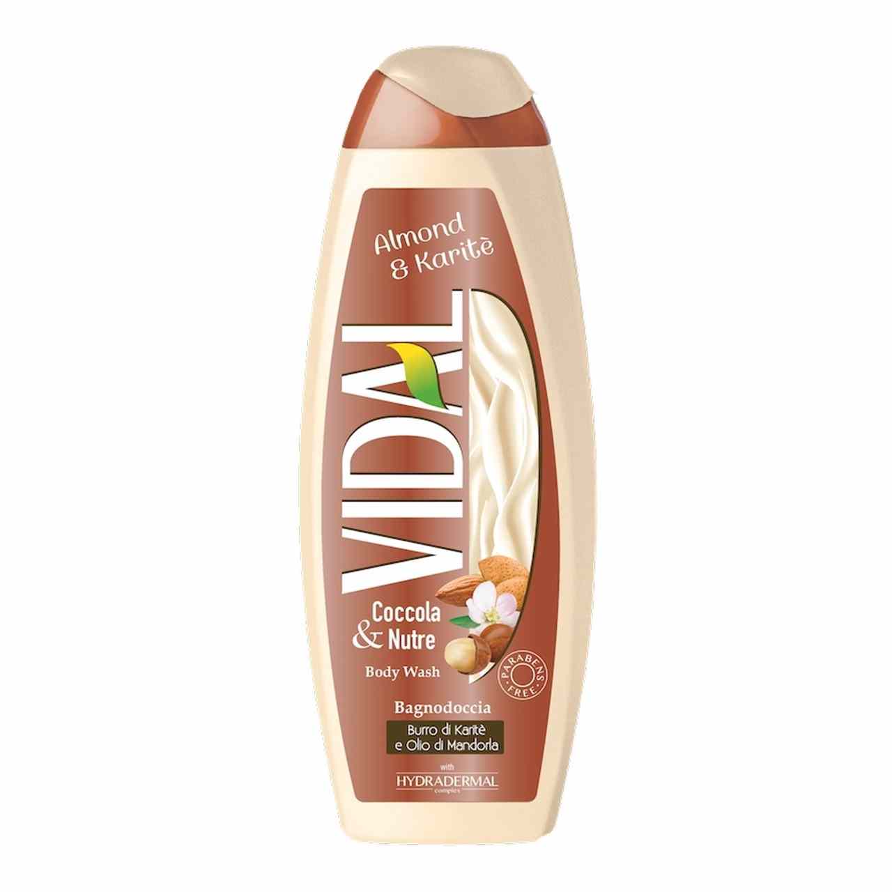 VIDAL BAGNOSCHIUMA ALMOND E KARITE ML.500 VIDAL BAGNOSCHIUMA ALMOND E KARITE ML.500