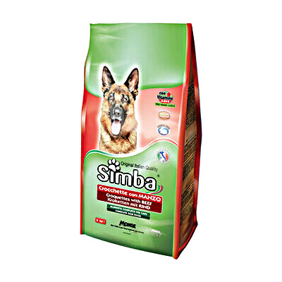 SIMBA CANE CROCCHETTE MANZO KG.4 SIMBA CANE CROCCHETTE MANZO KG.4