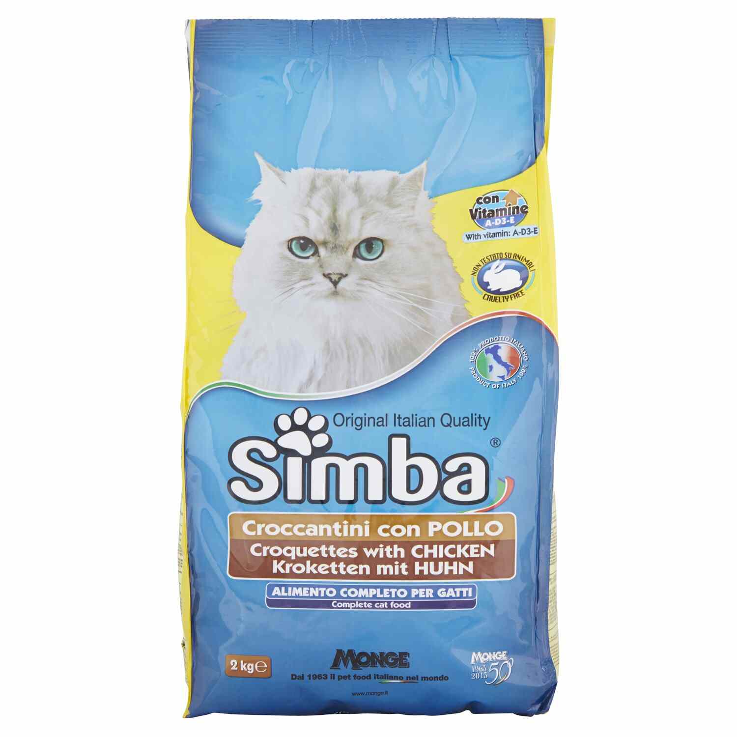 SIMBA GATTO CROCCANTINI POLLO KG.2