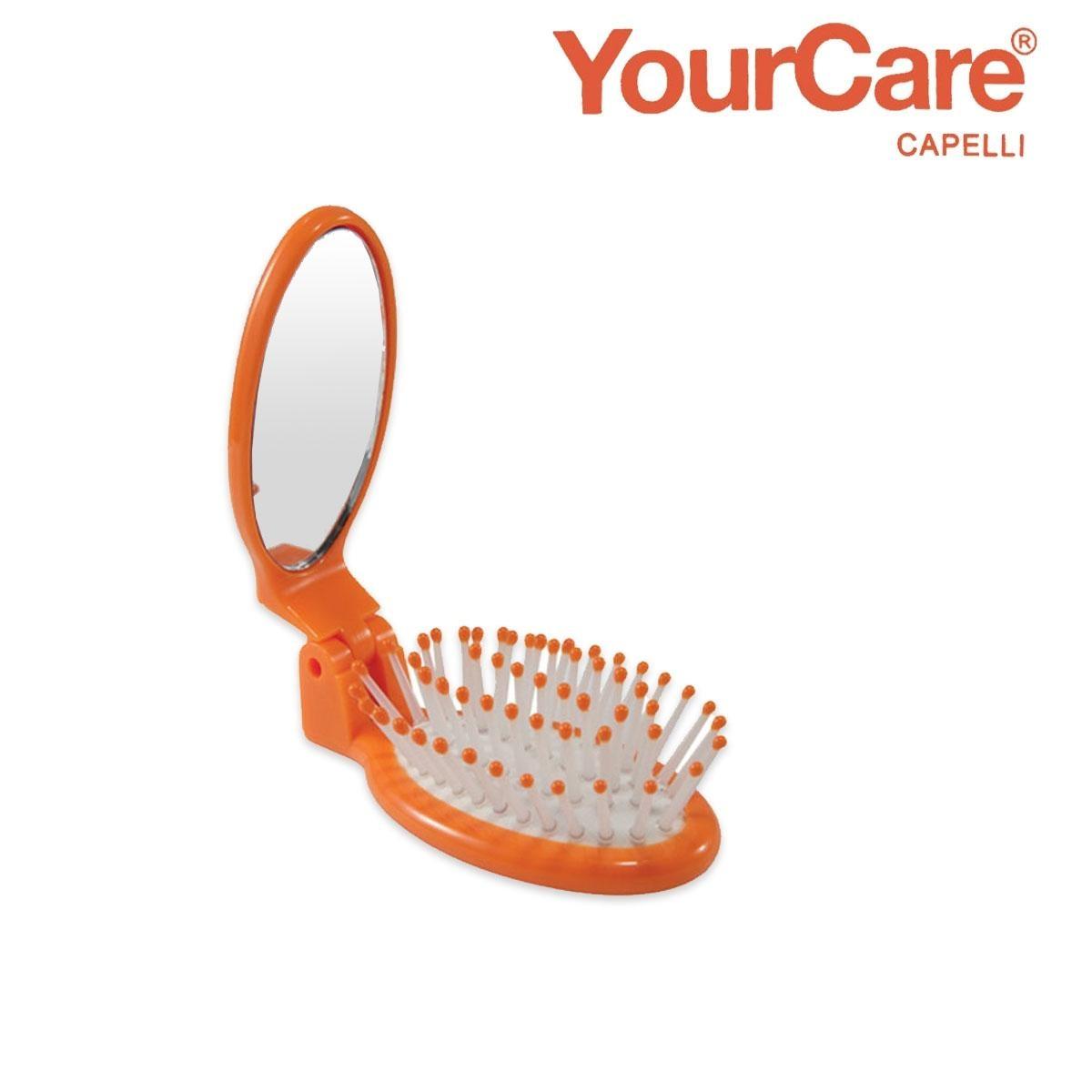 YOURCARE SPAZZOLA PIEGHEVOLE CON SPECCHIO YOURCARE SPAZZOLA PIEGHEVOLE CON SPECCHIO