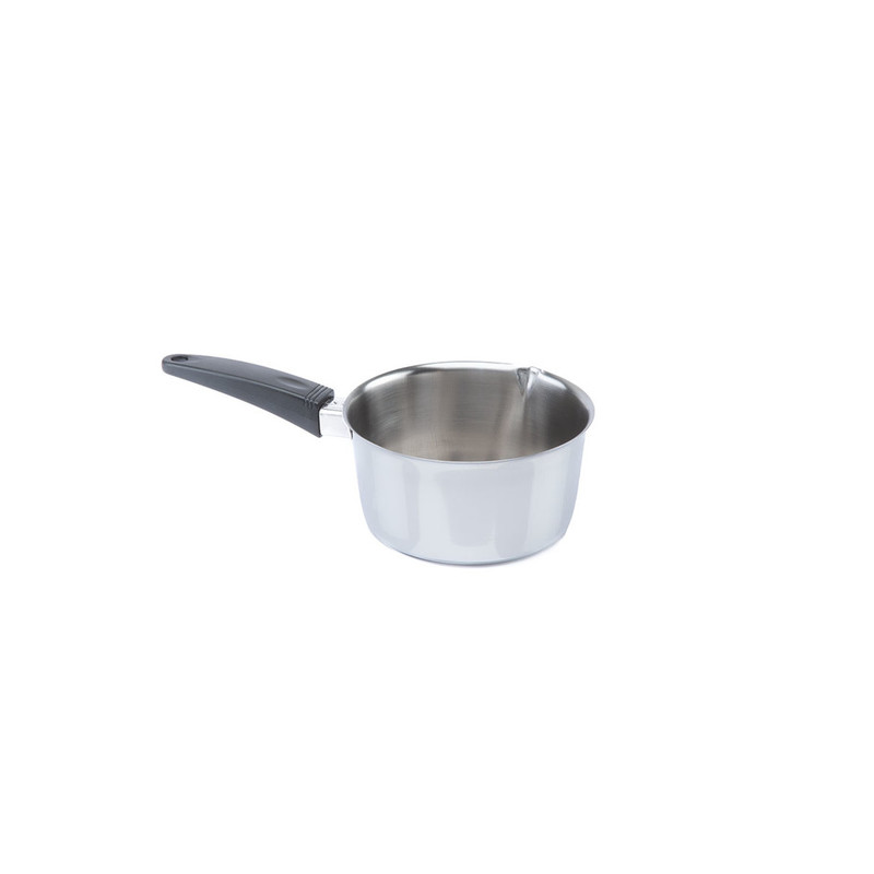 CASSERUOLA CONICA ECHO INOX CM.12 MANICO BAKALITE