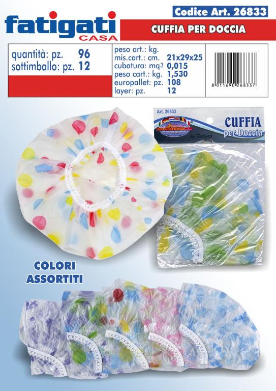 Fatigati cuffia doccia 26883