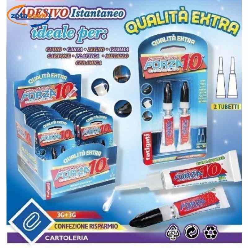 FATIGATI ADESIVO SUPER FORZA 10 PZ.2 FATIGATI ADESIVO SUPER FORZA 10 PZ.2