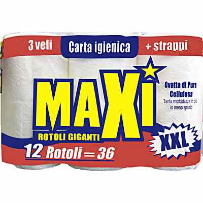 MAXI IGIENICA XXL 3 VELI PZ.12