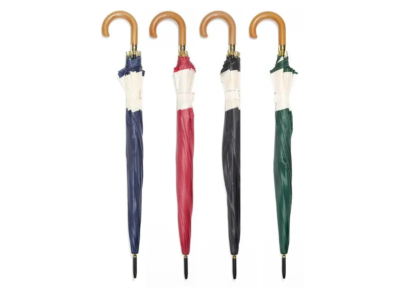 Ombrello nylon aut.t.unita con fascia 12 stecche
