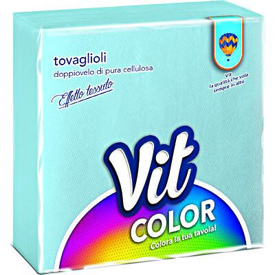 VIT TOVAGLIOLI CELESTE 2V CM.33X33 PZ.25