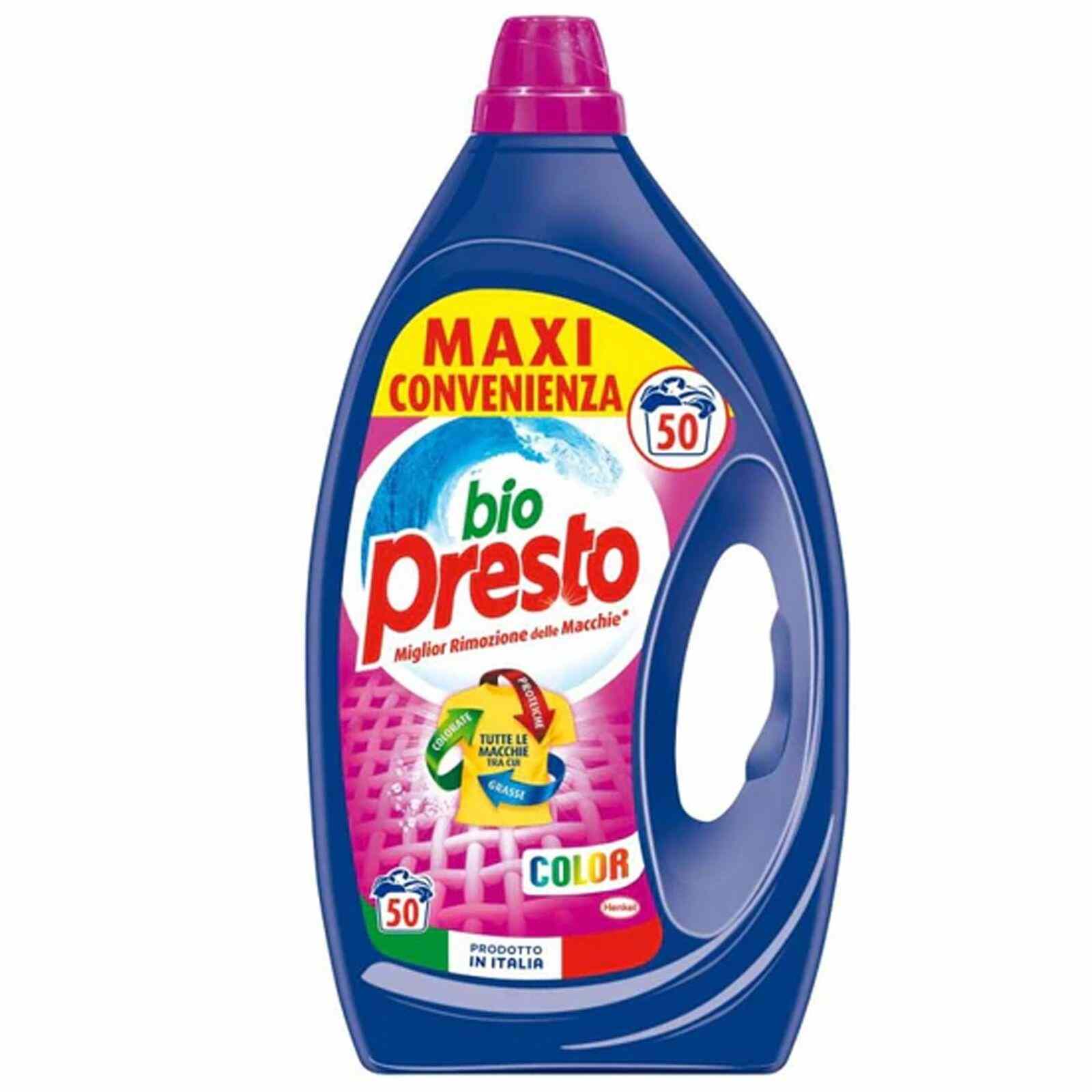 BIO PRESTO COLOR 50 LAVAGGI LT.2.5 BIO PRESTO COLOR 50 LAVAGGI LT.2.5