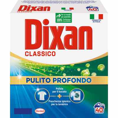 DIXAN CLASSICO 40 MISURINI KG.2.2 DIXAN CLASSICO 40 MISURINI KG.2.2