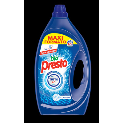 Bio presto detersivo classico 65 lavaggi ml.3000