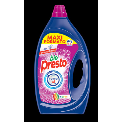 Bio presto lavatrice color 65 lavaggi ml.3000