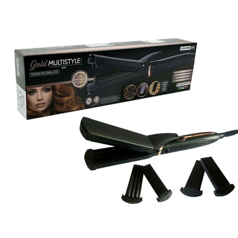 DICTROLUX PIASTRA GOLD MULTISTYLE 3IN1 50W