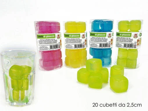 CUBETTI GHIACCIO SET PZ.20 COLOR CUBETTI GHIACCIO SET PZ.20 COLOR