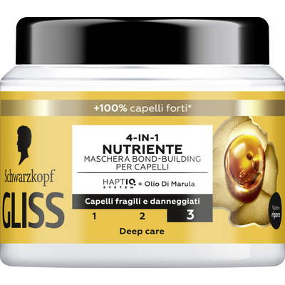 GLISS MASCHERA OLIO NUTRIENTE ML.400 GLISS MASCHERA OLIO NUTRIENTE ML.400