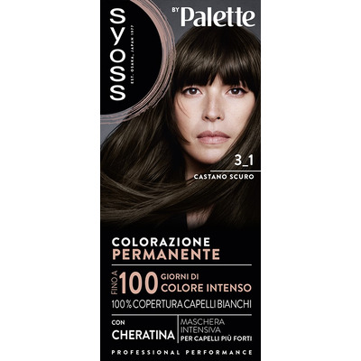 SYOSS PALETTE CASTANO SCURO 3-1 SYOSS PALETTE CASTANO SCURO 3-1
