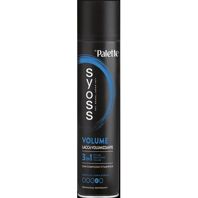 SYOSS BY PALETTE HAIR LACCA VOLUME ML.300 SYOSS BY PALETTE HAIR LACCA VOLUME ML.300