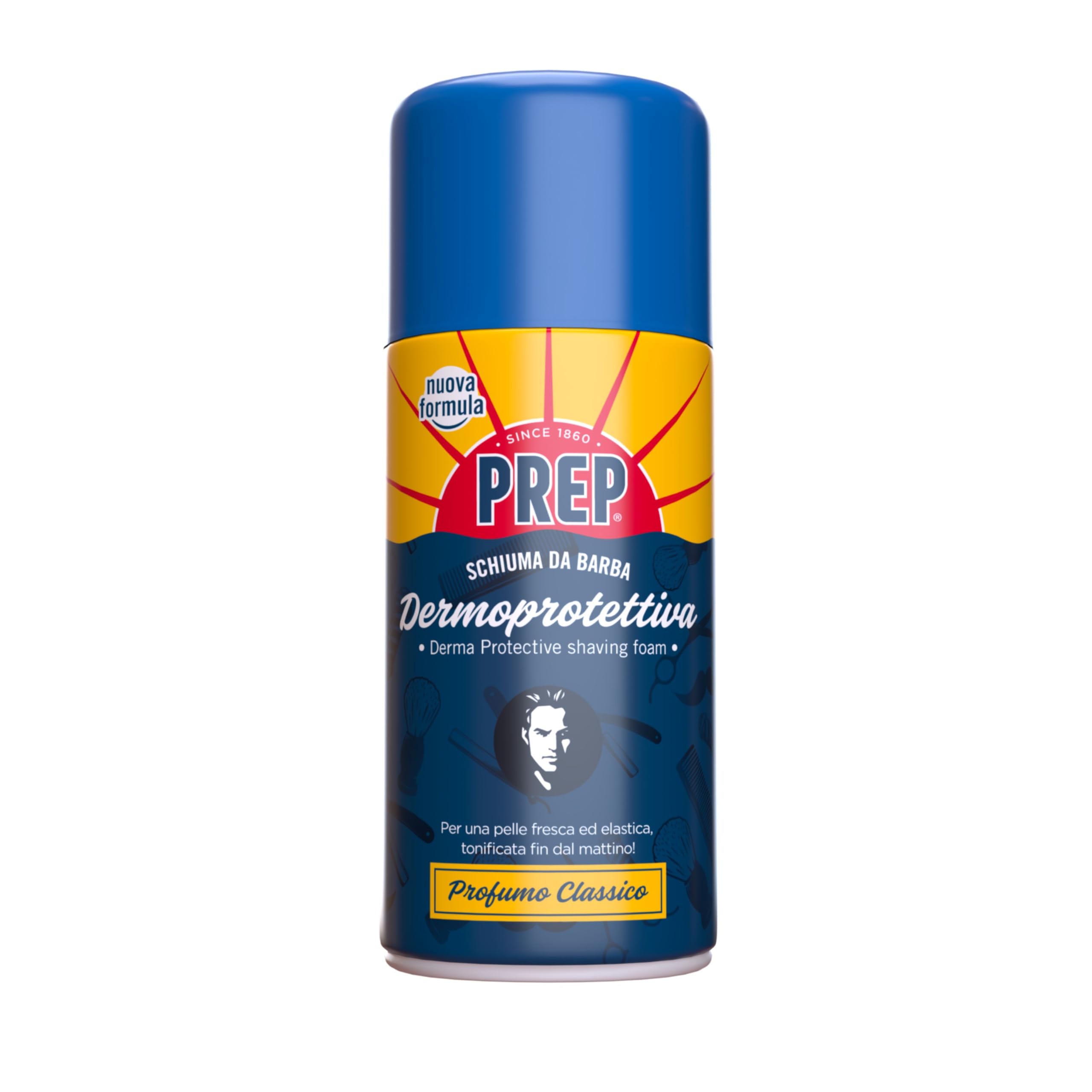 PREP SCHIUMA BARBA DERMOPROTETTIVA ML.300 PREP SCHIUMA BARBA DERMOPROTETTIVA ML.300