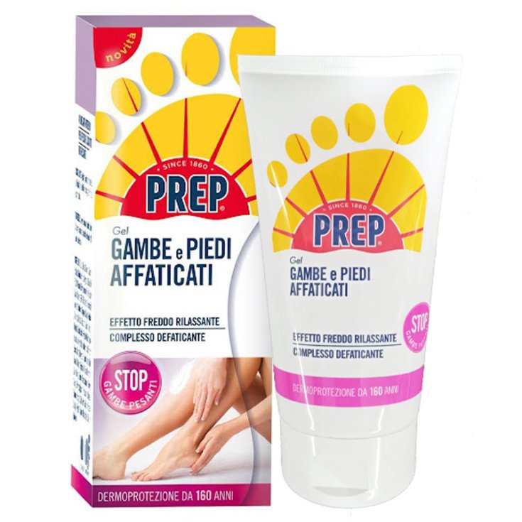 PREP CREMA GEL GAMBE PIEDI AFFATICATI ML.125 PREP CREMA GEL GAMBE PIEDI AFFATICATI ML.125