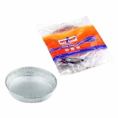 OTTIMO VASCHETTE ALLUMINIO TORTA MEDIA PZ.2 OTTIMO VASCHETTE ALLUMINIO TORTA MEDIA PZ.2