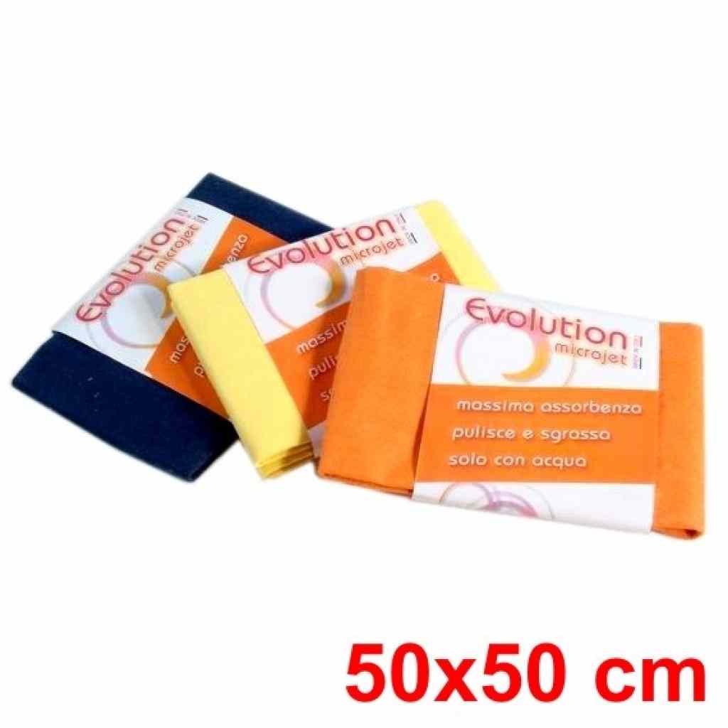 EVOLUTION MICROJET PANNO MICROFIBRA CM.50X50 EVOLUTION MICROJET PANNO MICROFIBRA CM.50X50