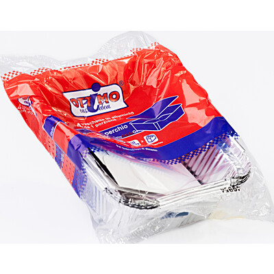 OTTIMO VASCHETTE ALLUM. 1PORZ. CON COP. PZ.4 OTTIMO VASCHETTE ALLUM. 1PORZ. CON COP. PZ.4
