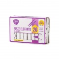 PINZE PLASTICA BIANCA PZ.20 PINZE PLASTICA BIANCA PZ.20