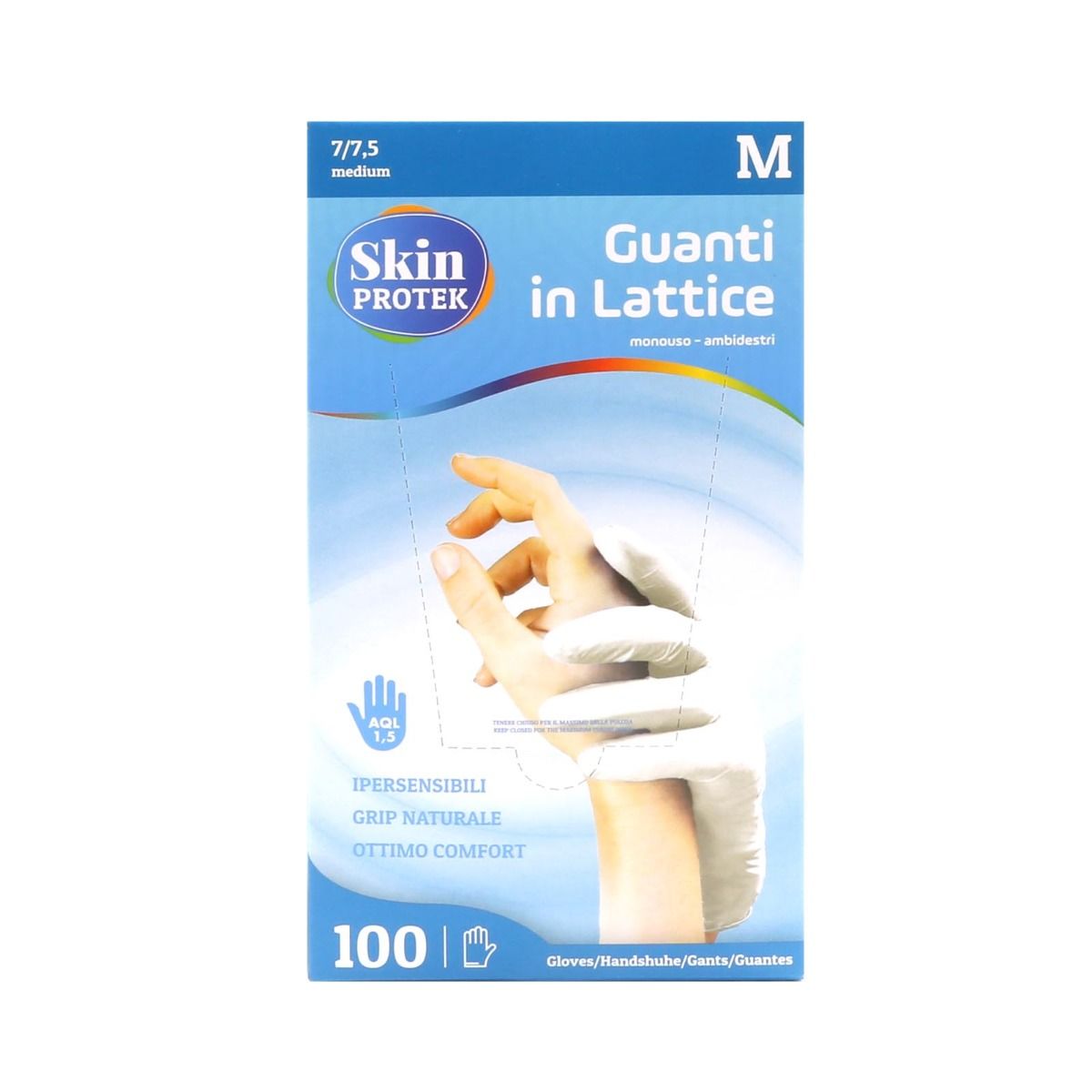 GUANTI LATTICE TG.S-M PZ.10 GUANTI LATTICE TG.S-M PZ.10