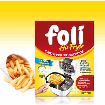 FOLI` FOGLI PER FRIGGITRICE AD ARIA D.20 FOLI` FOGLI PER FRIGGITRICE AD ARIA D.20